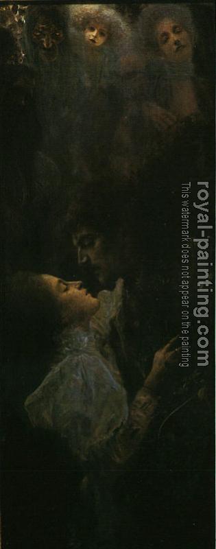 Gustav Klimt : Love II